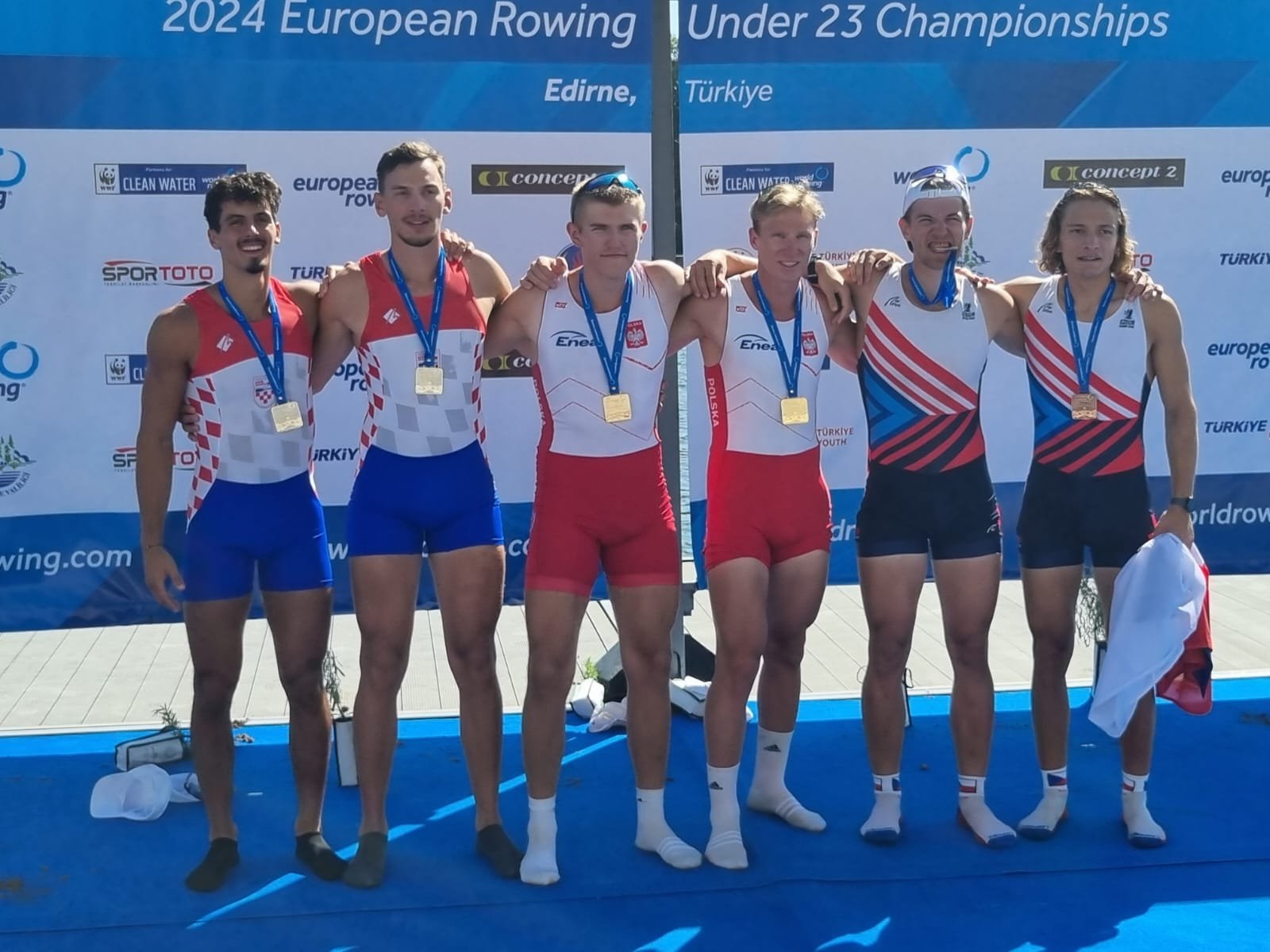 EUROPSKO VESLAČKO PRVENSTVO U23, Turska